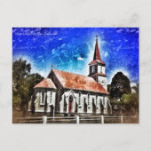 Kirche Postkarte (Vorderseite)