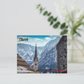 Kirche Postkarte (Stehend Vorderseite)