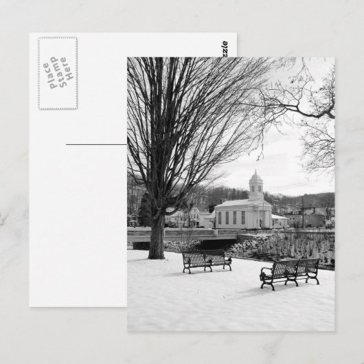 Kirche Postkarte (Vorne/Hinten)