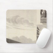 Kirche, Residenzen und Mühle Mousepad (Mit Mouse)
