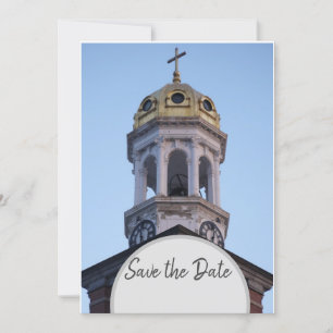 Kirche Rettet das Datum Einladung