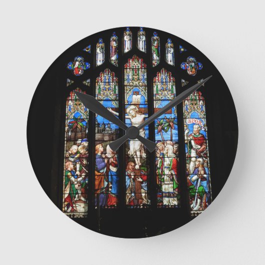 Kirche Runde Wanduhr (Vorderseite)