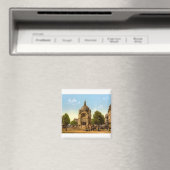 Kirche Saint Augustine, Vintage Paris Frankreich Magnet (In Situ (Geschirrspüler))