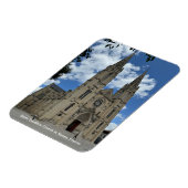 Kirche Saint Baudilus in Nimes, Frankreich, Magnet (Linke Seite)