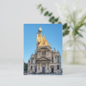 Kirche Saint-Etienne-du-Mont in Paris, Frankreich Postkarte (Stehend Vorderseite)