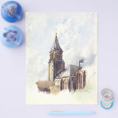 Kirche Saint Germain des Pres Paris Flyer (Einzeln)