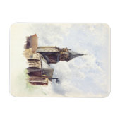 Kirche Saint Germain des Pres Paris Magnet (Horizontal)