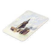 Kirche Saint Germain des Pres Paris Magnet (Linke Seite)