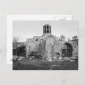 Kirche Saint-Honoratus von Les Alyscamps Postkarte (Vorne/Hinten)
