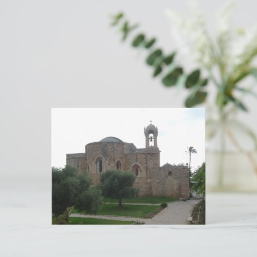 Kirche Saint John im Libanon Postkarte (Stehend Vorderseite)