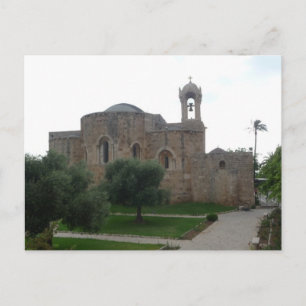 Kirche Saint John im Libanon Postkarte