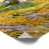 Kirche Saint-Paul-de-Mausole, Van Gogh Fine Art Poster (Ecke)