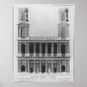 Kirche Saint-Sulpice Poster (Vorne)