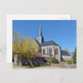 Kirche Sainte-Suzanne in Frankreich Postkarte (Vorne/Hinten)