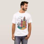 Kirche San Agustin T-Shirt (Vorne ganz)