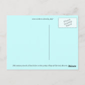 Kirche San Isidoro Chirivel, Almeria Spanien Postkarte (Rückseite)