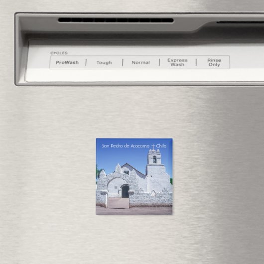 Kirche San Pedro de Atacama - Chile Magnet (In Situ (Geschirrspüler))