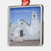 Kirche San Pedro de Atacama - Chile Ornament Aus Metall (Links)