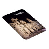 Kirche Sant Agnese auf der Piazza Navona - Rom Magnet (Rechte Seite)