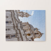 Kirche Sant Agnese auf der Piazza Navona - Rom Puzzle (Horizontal)