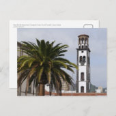 Kirche Santa Cruz de Tenerife, Kanarische Inseln Postkarte (Vorne/Hinten)