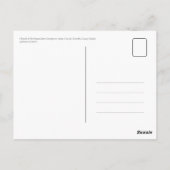 Kirche Santa Cruz de Tenerife, Kanarische Inseln Postkarte (Rückseite)