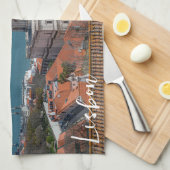 Kirche Santa Engracia in Lissabon, Portugal Geschirrtuch (Viertel Falte)