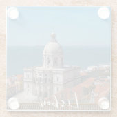 Kirche Santa Engracia in Lissabon, Portugal Glasuntersetzer (Rückseite)