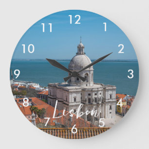 Kirche Santa Engracia in Lissabon, Portugal Große Wanduhr