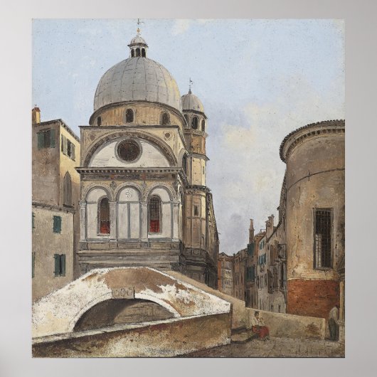 Kirche Santa Maria dei Miracoli Poster (Vorne)