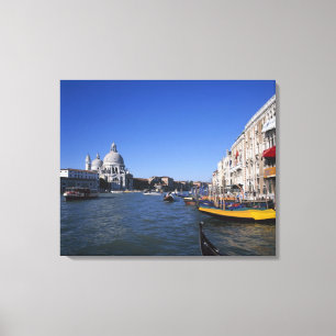 Kirche Santa Maria della Salute und Grand Leinwanddruck