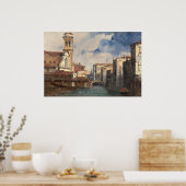 Kirche Santa Maria delle Grazie Poster (Küche)