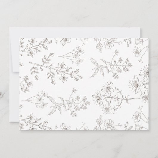 Kirche Santa Maria delle Grazie Save The Date (Rückseite)