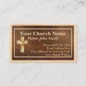 Kirche Santa Maria delle Grazie Visitenkarte (Vorderseite)