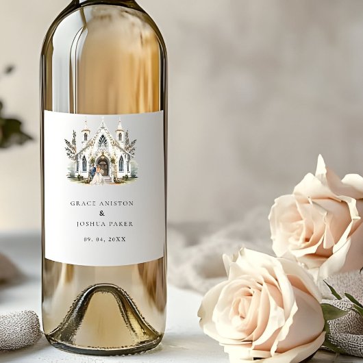 Kirche Santa Maria delle Grazie Weinetikett