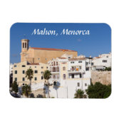 Kirche Santa Maria - Mahon, Menorca, Spanien Magnet (Horizontal)