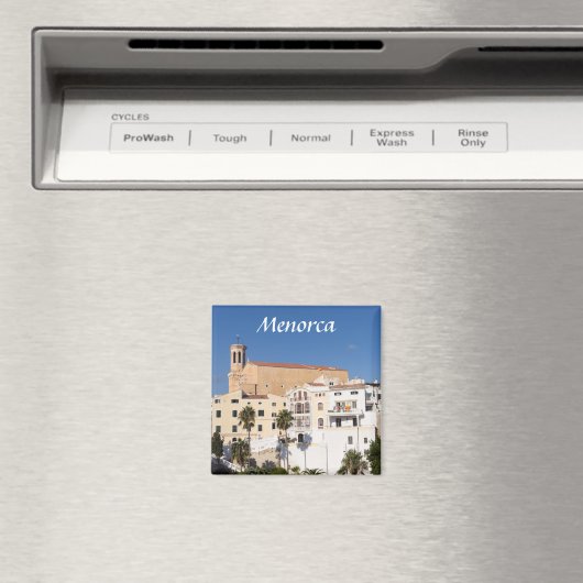 Kirche Santa Maria - Mahon, Menorca, Spanien Magnet (In Situ (Geschirrspüler))