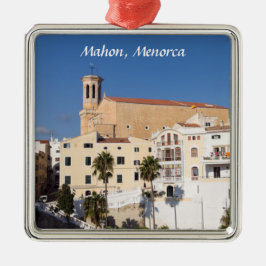 Kirche Santa Maria - Mahon, Menorca, Spanien Ornament Aus Metall