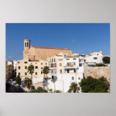 Kirche Santa Maria - Mahon, Menorca, Spanien Poster (Vorne)