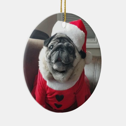 Kirche Santa Pickles Keramik Ornament (Rechts)