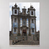 Kirche Santo Ildenfonso mit den Tilonhöhlen Poster (Vorne)