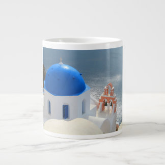 Kirche Santorin am Nachmittag Jumbo-Tasse