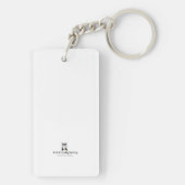 Kirche Schlüsselanhänger (Rückseite)