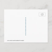 Kirche, Schule, Business Event Save the Date Ankündigungspostkarte (Rückseite)