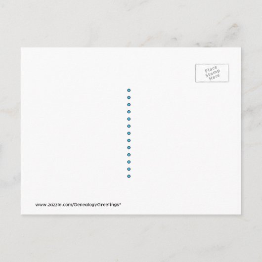 Kirche, Schule, Business Event Save the Date Ankündigungspostkarte (Rückseite)