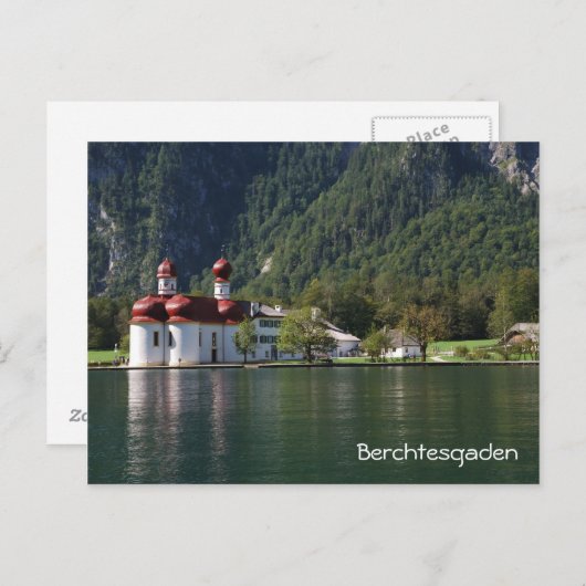 Kirche St. Bartholomä Postkarte (Vorne/Hinten)