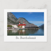 Kirche St. Bartholomä Postkarte (Vorderseite)