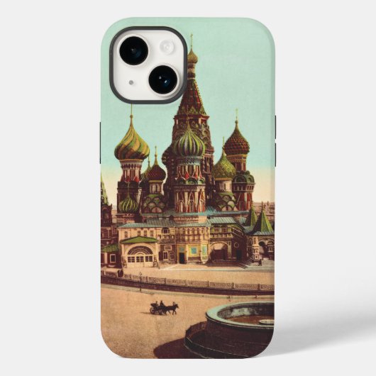 Kirche St. Basil, Roter Platz Moskau Case-Mate iPhone Hülle (Rückseite)
