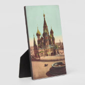 Kirche St. Basil, Roter Platz Moskau Fotoplatte (Seite)