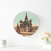 Kirche St. Basil, Roter Platz Moskau Große Wanduhr (Zuhause)